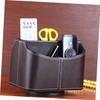MAGICLULU Faux Leather Mail Organizer Box Multi-functional Remote Control Holder