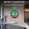 Battery Monitor Waterproof Reverse Connection Protection Battery Voltage Indicator 100V