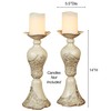 Floressa Platinum Candleholder Set