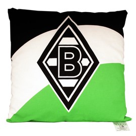 Alco Textile BMG Cushion diagonal stripes schwarz/weiß/grün Size:size_name_copy_2/3