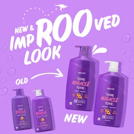 Aussie Total Miracle Hair Care Bundle: Shampoo, Conditioner, and 3 Minute Deep Treatment with Apricot & Macadamia Oil, Paraben-Free for Damaged Hair, 26.2 & 8 Fl Oz