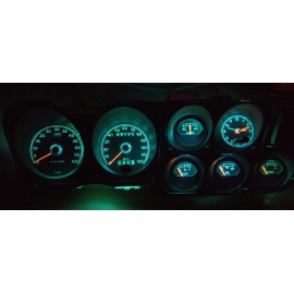 MAL LED 72-79 Ford Torino Ranchero LTD II Cougar Montego Sport Cluster Full LED Upgrade