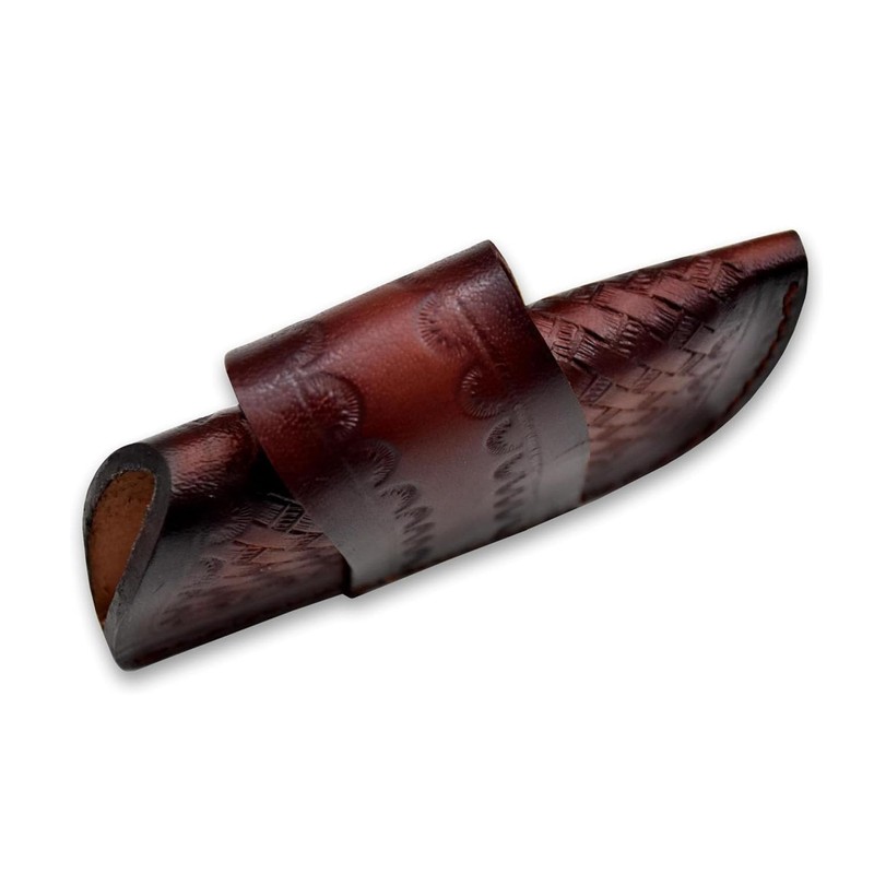 Leather Knife Sheath for Folding, Knife Holster for Pocket Knife