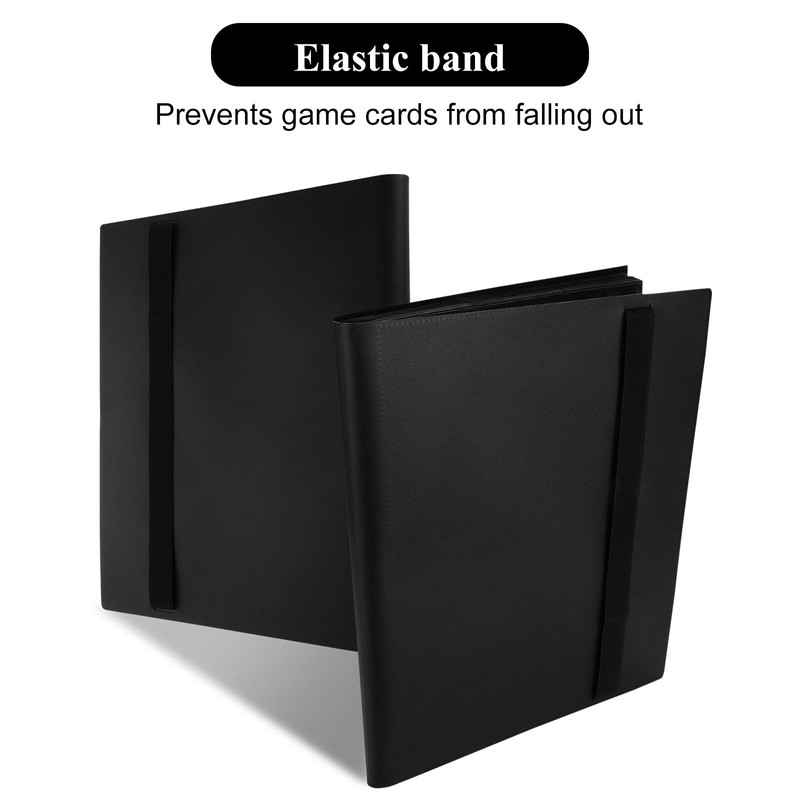 ASelected 9 Pocket Trading Card Album 360 Side Loading Pocket