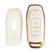 WENHENI for Ford Key Fob Cover with Keychain Fit for