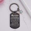 Ukodnus Bestie Keychain, Cute BFF Keyring, Best Friend Gift for
