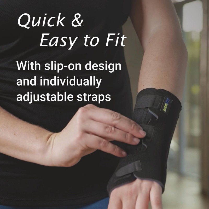 Actimove SPORTS EDITION Wrist Stabilizer, Removable Metal Stay - Secure