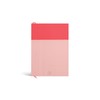 Papier Undated Daily Planner - Pink | Flexi-Cover A5 Notebook
