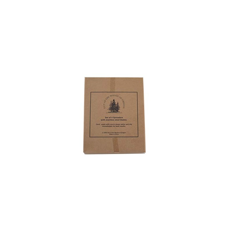 Out of the Woods of Oregon Set of Four Rustic