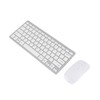 Keyboard Mouse Set 2.4G Wireless 78 Keys USB Thin Etched