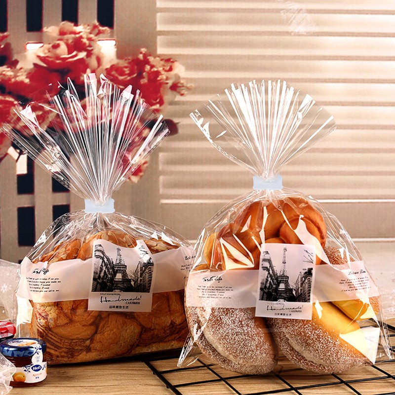 100 Pieces Reusable Plastic Bread Clips Keep Your Food Fresh,