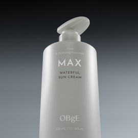 OBGE Objet Max Waterfull Sun Cream 300ml 1 piece Large-capacity all-in-one soothing sunscreen for men / 오브제 맥스 워터풀 선크림 300ml 1개 남성용 대용량 올인원 진정 자외선 차단제