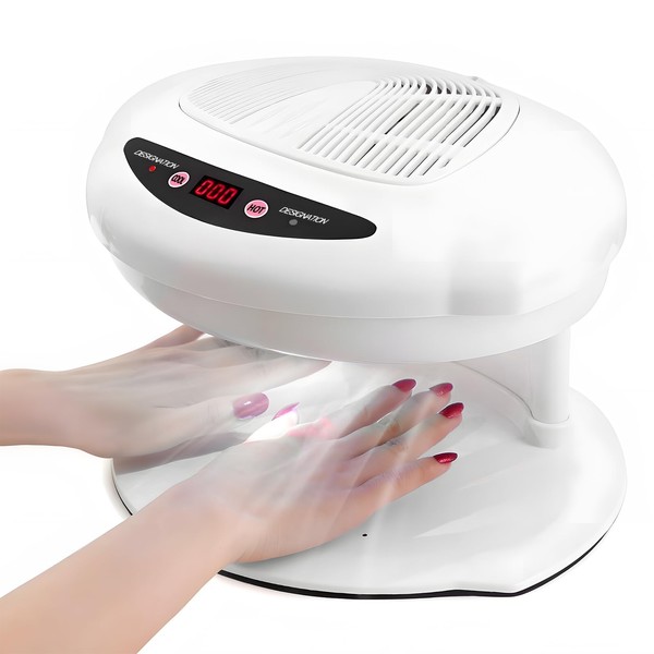 QUTUNI Nail Dryer for Regular Polish, 400W Air Nail Dryer