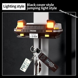 YAYASIERLI AE86 Key Hooks (AE86-Black【with Lights】)