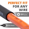Wirefy | Heat Shrink Tubing - 3/16" inch - 3:1