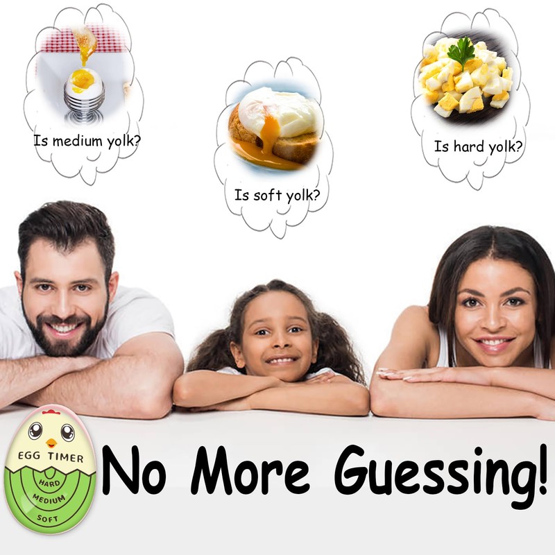 Lasubst Egg Timer for Boiling Eggs Soft Hard Boiled Egg