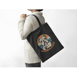 rainUP DOG CARRIER CARRIER BAG - Unique Style Pet Bag 100% Organic Cotton Fairtrade Fairtrade, Bulldog