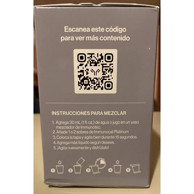 Immunocal SPECIAL PRICE IMMUNOCAL PLATINUM 30 PK,Natural source of Glutathione.Exp:10/2024