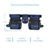 FASITE Tool Belt Pouch, Work Apron with Adjustable Waist Strap,