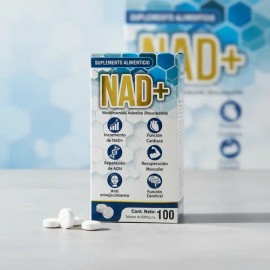 Nad+ Vitaminas 100 Tabletas Sin Sabor
