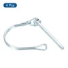 sourcing map 4Pcs 11/16" Dia Trailer Coupler Pin, 2" Long