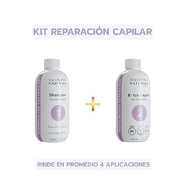 B-TOX Capilar Profesional Sin Formol | Smoothing Orgánico | Antifrizz | Reparación Para Cabello Maltratado o Dañado | Hidratación Intensiva 250 ml x 2