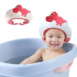 Thcbme Gorro Ducha Visera Niños Protector Ojos Oídos Años Bonita Forma Cocodrilo Hipopótamo Hace Que Baño Bebé Sea Más Divertido