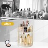 Asayuee 360 Rotating Makeup Organizer,2 Tier Large Capacity Make Up