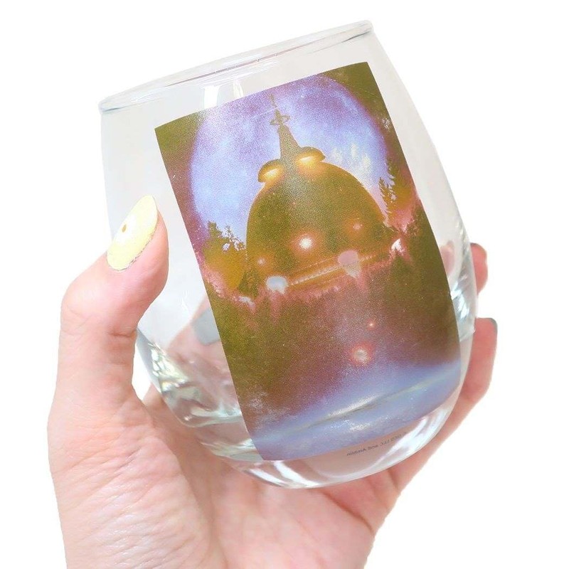 Sunart E.T. SAN3987-1 3D Glass, Spaceship, Retro Movie, ET Goods,