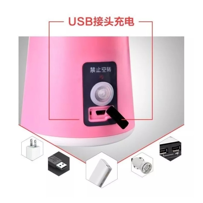 KARI HDZ Licuadora Portátil Mini Recargable Usb Envio Gratis