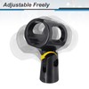 MECCANIXITY 4Pcs Microphone Clip Adjustable Mic Holder Flexible Wireless Mic