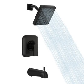 Replacement for moen T2473EPBL Genta Shower Trim Kit, Matte Black Shower Trim Kit, Easy to Install (2510 Valve Required)