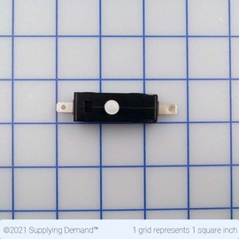 Supplying Demand WD21X10261 WD21X0557 Dishwasher Door Switch Clothes Dryer Broken Belt Switch Replacement Model Specific Not Universal