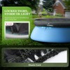 UIRWAY 13FT Round Pool Cover, Inflatable Pool Covers for Above