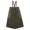 Cliff Mayer Women's Military Suspender Skirt, Khaki
