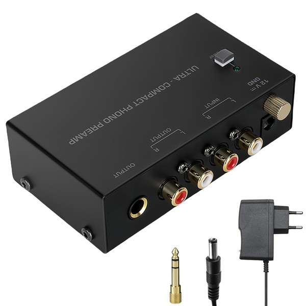 Phono Preamplifier Turntable, Preamp for Turntables, Phono Preamp for Turntables