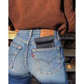 FIREDOG Smell Proof Bags, Carbon Lined Odor Proof Bag for Dog Tested 3"x6" Stash Travel Storage Pouch Pocket (Black)