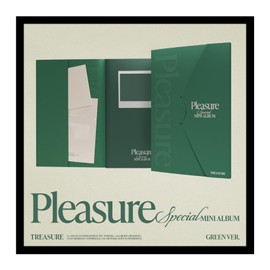 TREASURE PLEASURE Special Mini Album with Tracking Sealed (Standard GREEN Version)
