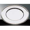 APS 36323 Platzteller - hochglanzpolierter Dekoteller, Ø 33 cm Durchmesser,