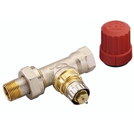 Danfoss RA-N 10 R 3/8 Type with Preset Valve Housing, Through Hole