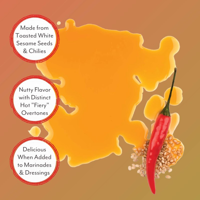 Roland Oil Pure Sesame Hot, 6.2 oz