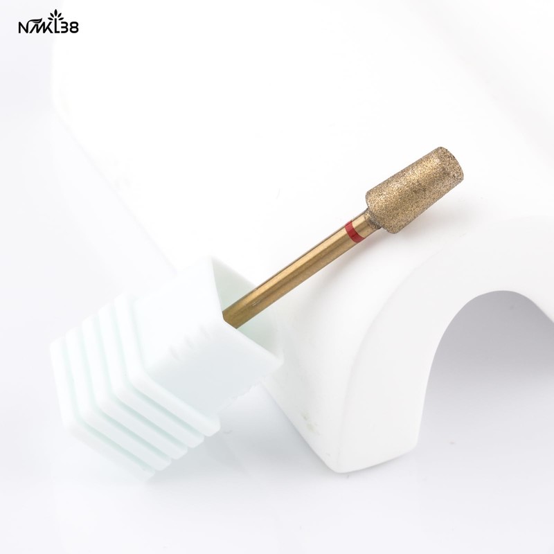 NMKL38 Cuticle Nail Drill Bits, Pro Diamond Nail Bits for