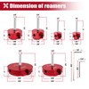 PVC Pipe Reamer, 6 Piece Plastic PVC Pipe Fitting Saver