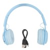 Wireless On-Ear Headphones, V5.0 Bluetooth + Cable Connection Portable Foldable