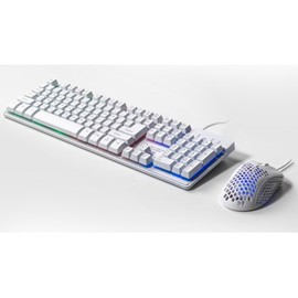 Skytech Gaming Classic RGB Gaming Mouse & Keyboard Combo White