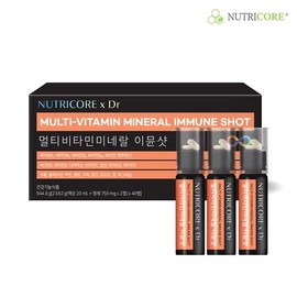 NutriCore [뉴트리코어]멀티비타민미네랄 이뮨샷 3+1(40병) [Nutricore] Multivitamin Mineral Immune Shot 3+1 (40 bottles)