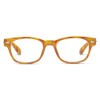 Peepers by PeeperSpecs unisex-adult Clark Reading Glasses, Honey Tortoise, 49