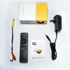 Portable mini projectors LED micro projector 1080P home party meeting