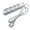 Wiby Power Strip with 4 Sockets (Schuko 10 A) Cable