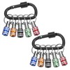 sourcing map 10PCS 1/4 Inch Hex Shank Aluminum Alloy Screwdriver